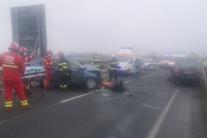 TMevents.ro -Trei persoane ranite intr-un accident langa Timisoara