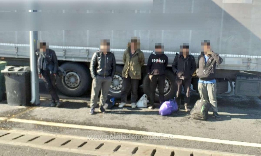 Cetățeni străini opriți din drumul ilegal către Spațiul Schengen